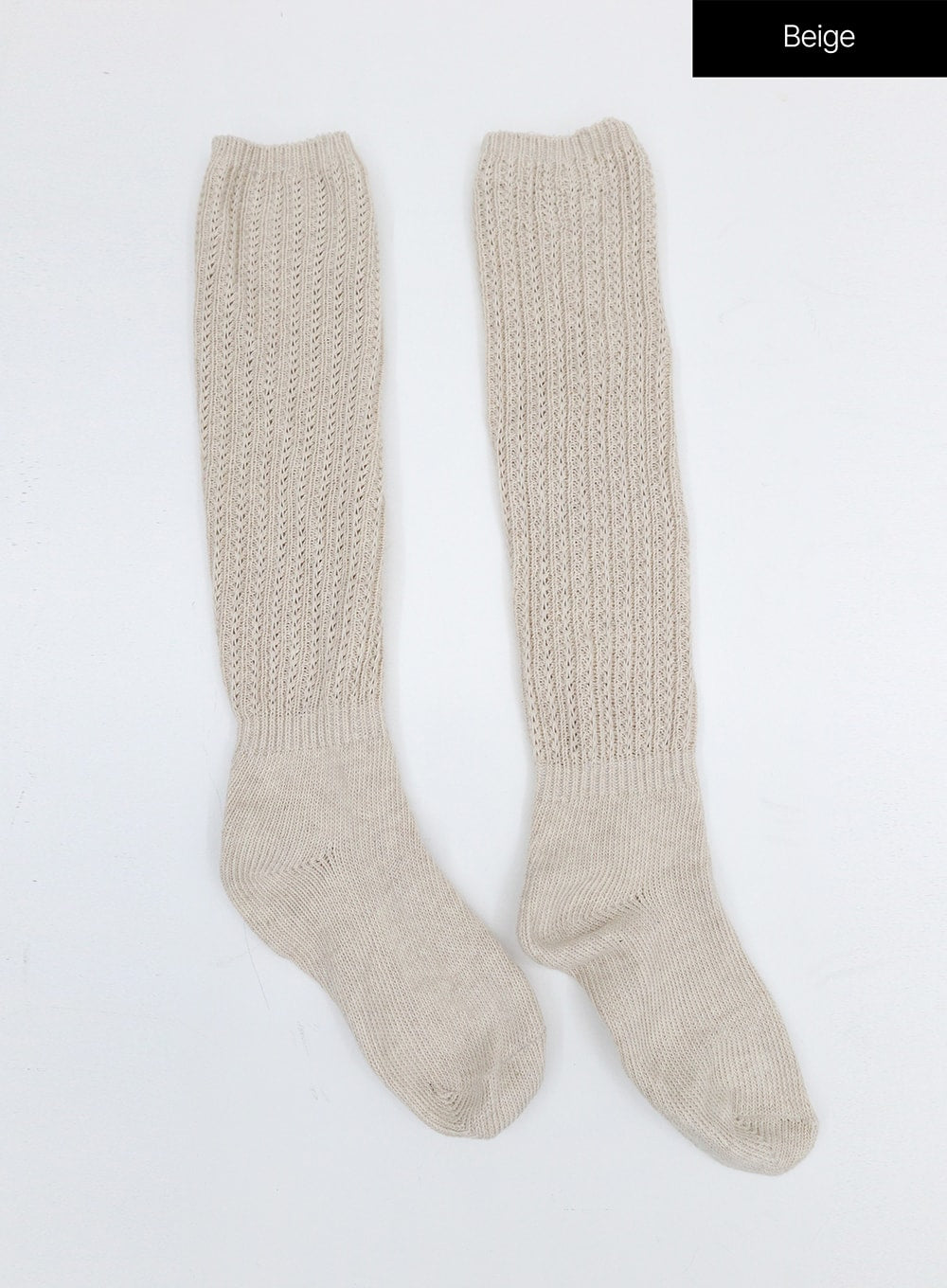 Knitted Leg Warmer Socks BS19 - Lewkin