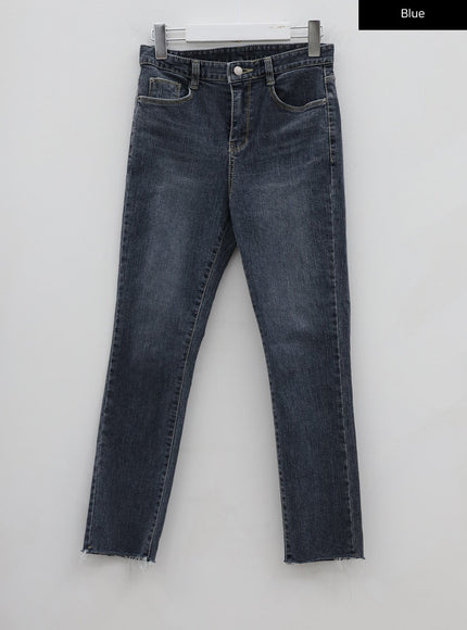 剪裁下擺跨度緊身褲 BU29 