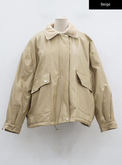 人造皮毛皮夾克 CD12