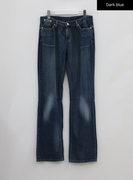 Low Rise Bootcut Jeans CU20