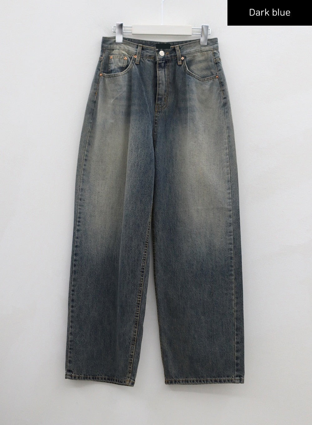 Wide Washed Jeans CS06