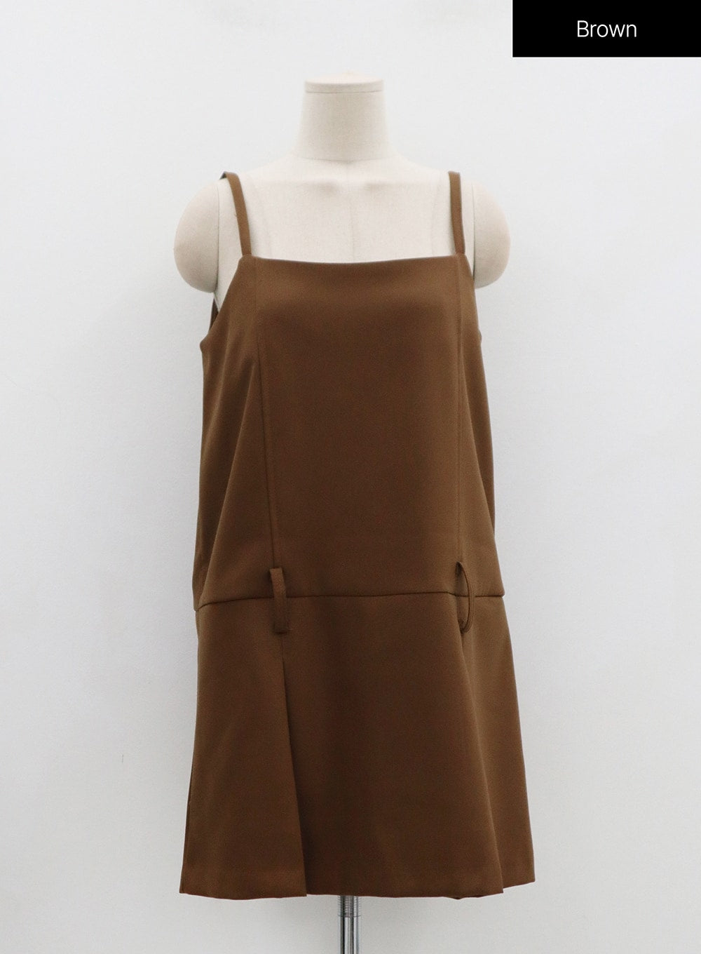 Thin Straps Pleated Mini Dress ON23