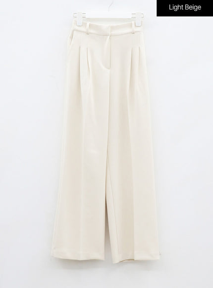Wide Leg Tailored Pants OJ309