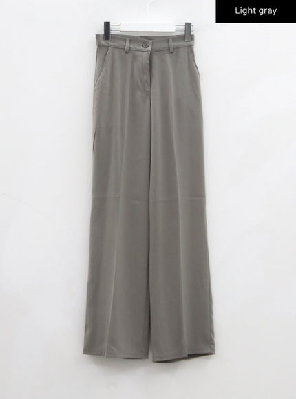 Basic Wide Tailored Pants CO06