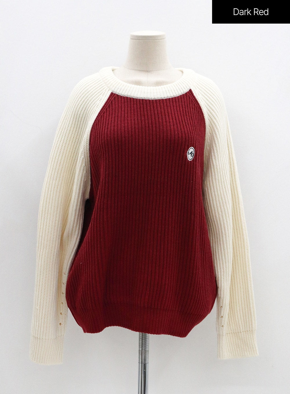 Two Color Knit Sweater OS27
