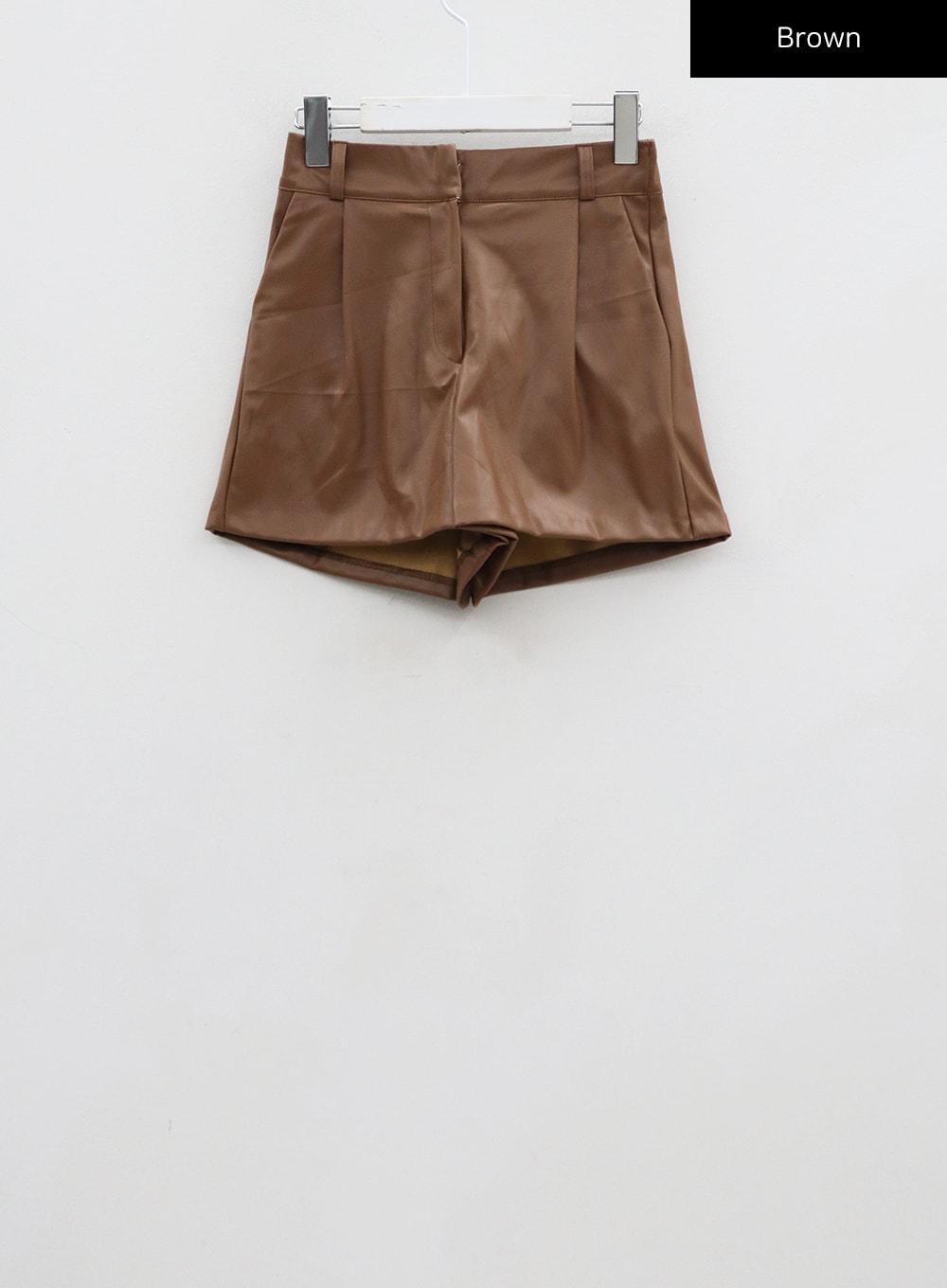 Faux Leather Shorts CD06
