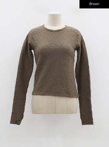 圓領長袖上衣 CJ318