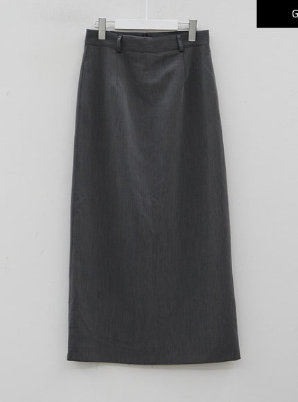 Tailored Maxi Skirt CJ08