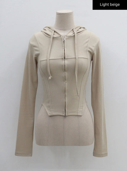 拉鍊連帽衫 CS02 