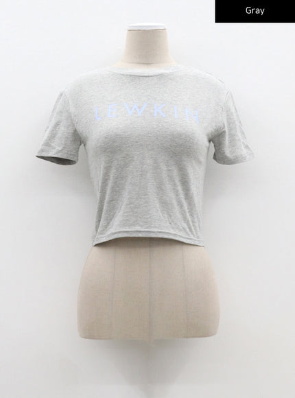 Lewkin Cropped Tee CM307