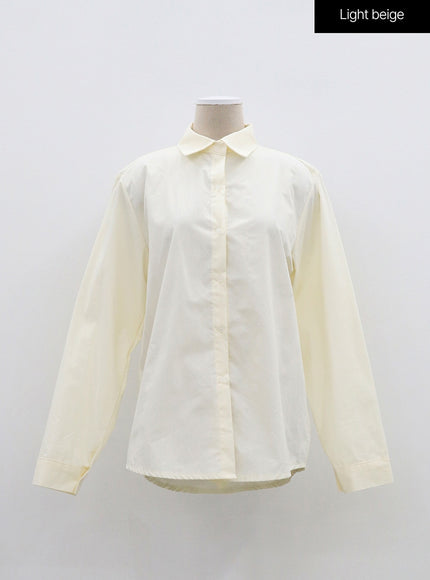 Basic Button Shirt OF315