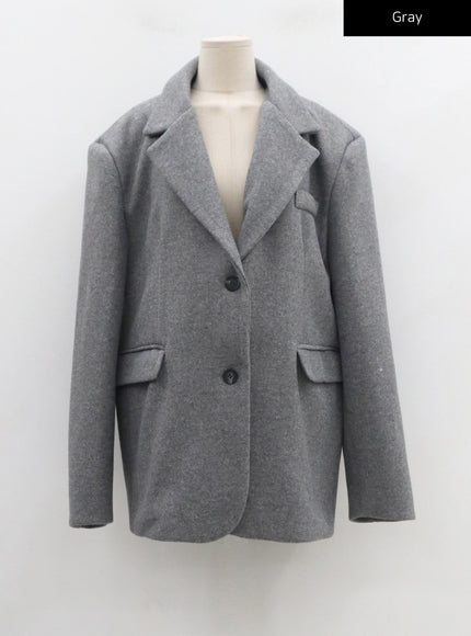 Button Coat Jacket CN24