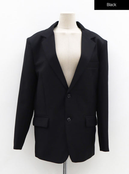 Pocket OS06 基本款兩粒扣西裝外套