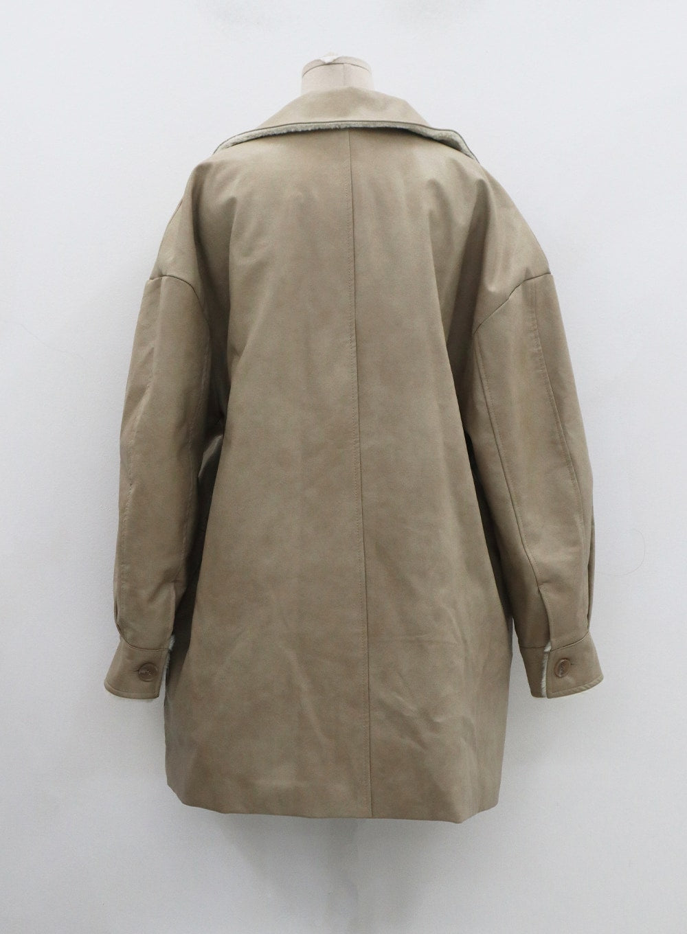 Oversize Leather Jacket CN10