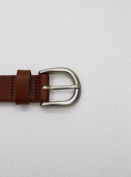 Silver-Toned Hardware Belt CD12