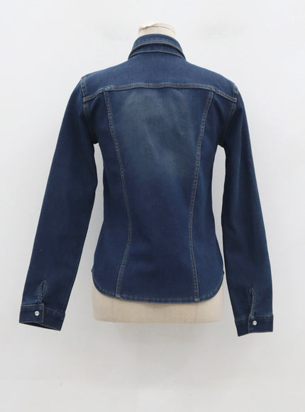 Button Denim Shirt CD09