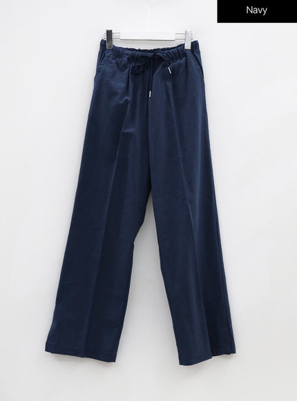 Slit Banded Pants OU12