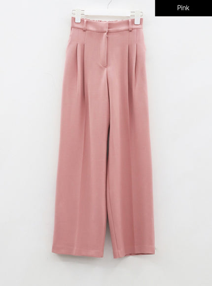 Wide Leg Tailored Pants OJ309