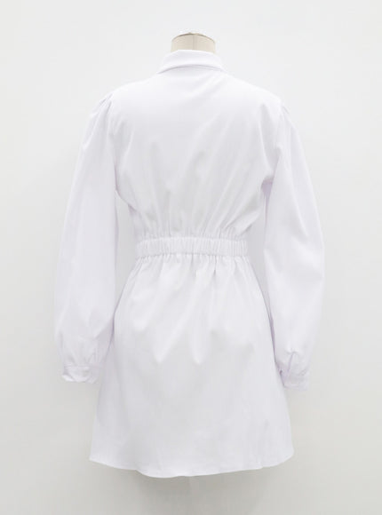 迷你襯衫連衣裙CF316