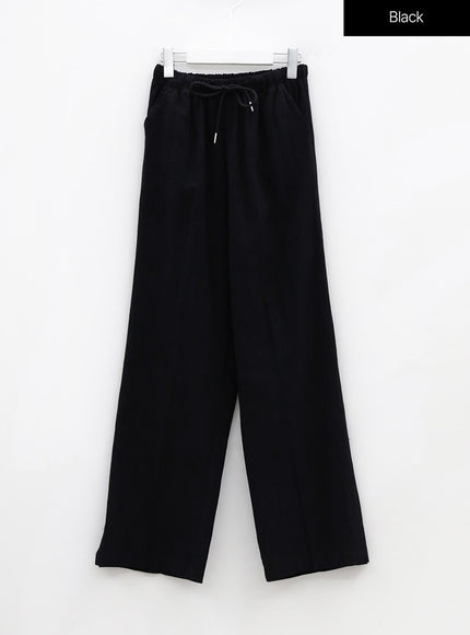 Slit Banded Pants OU12