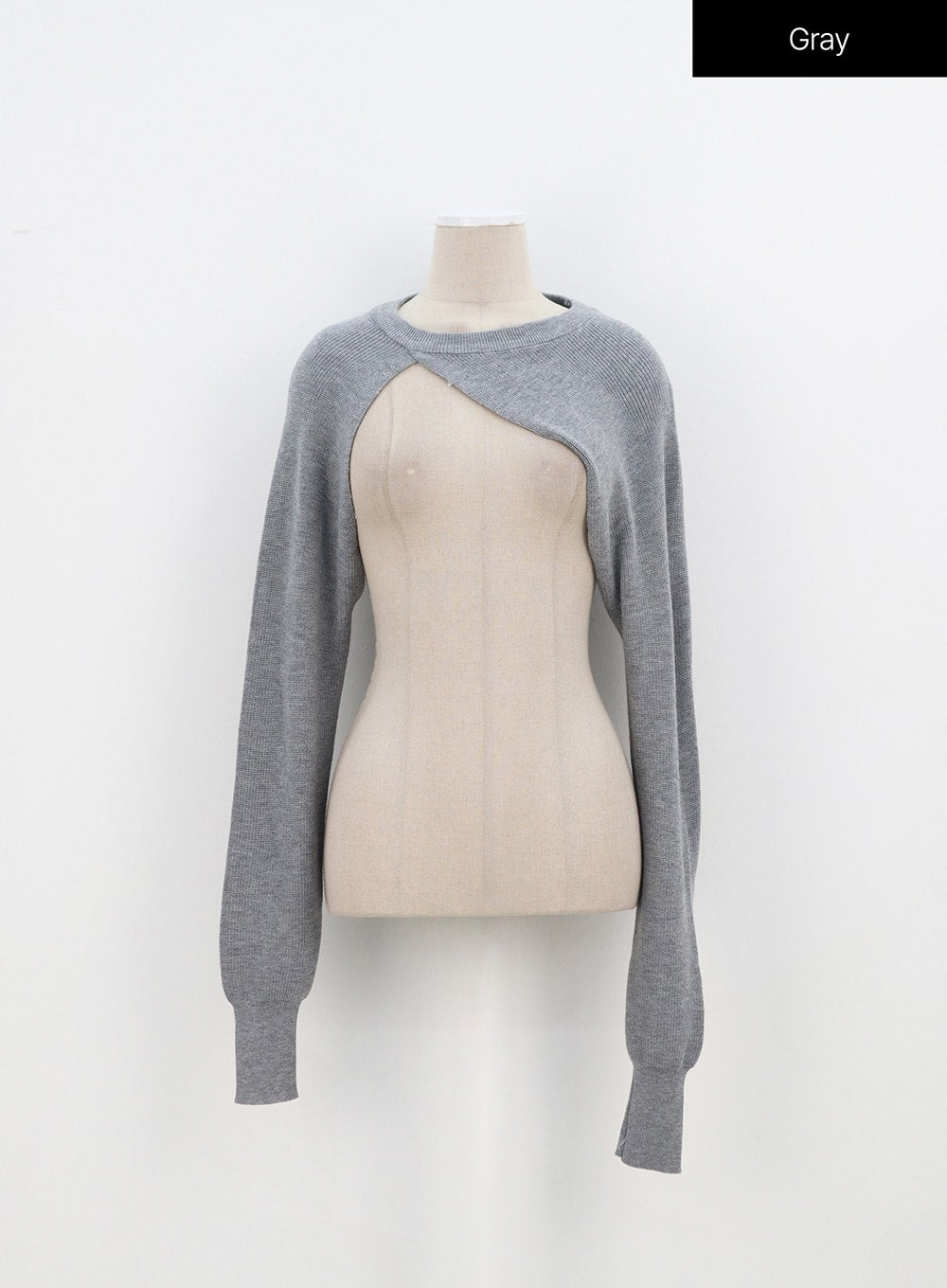 Knit Top And Bolero Set OA313