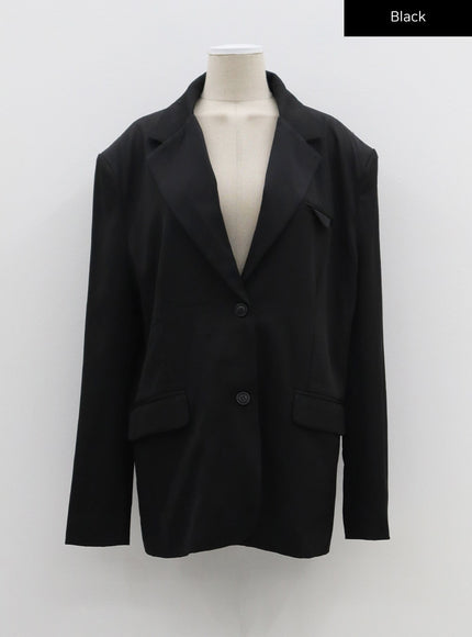 超大基本款夾克 CF306