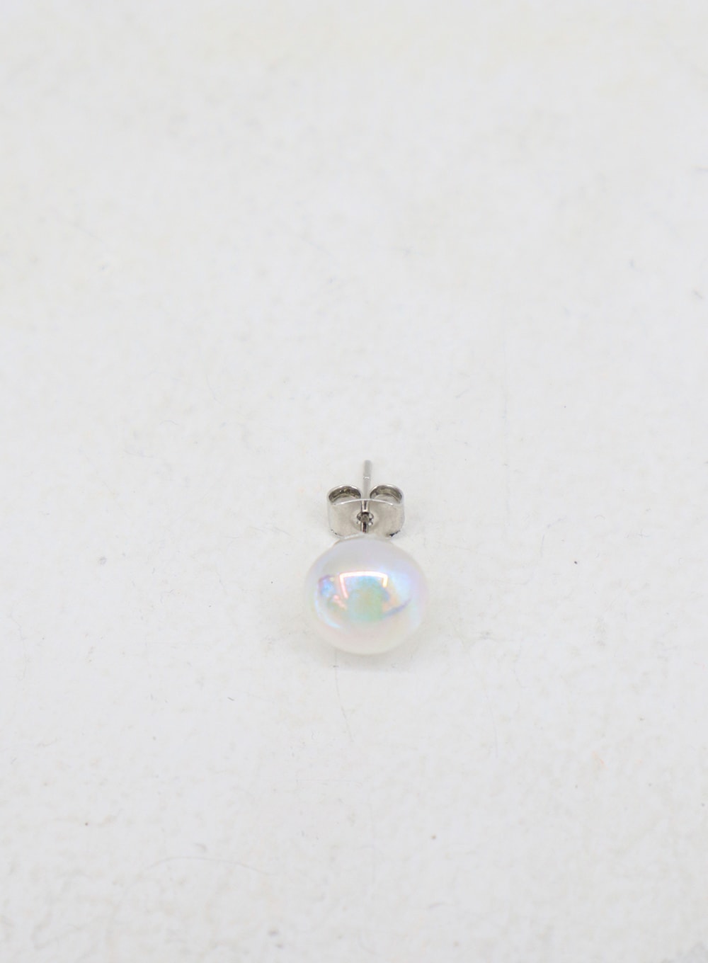 Holographic Round Bead Earrings OD29