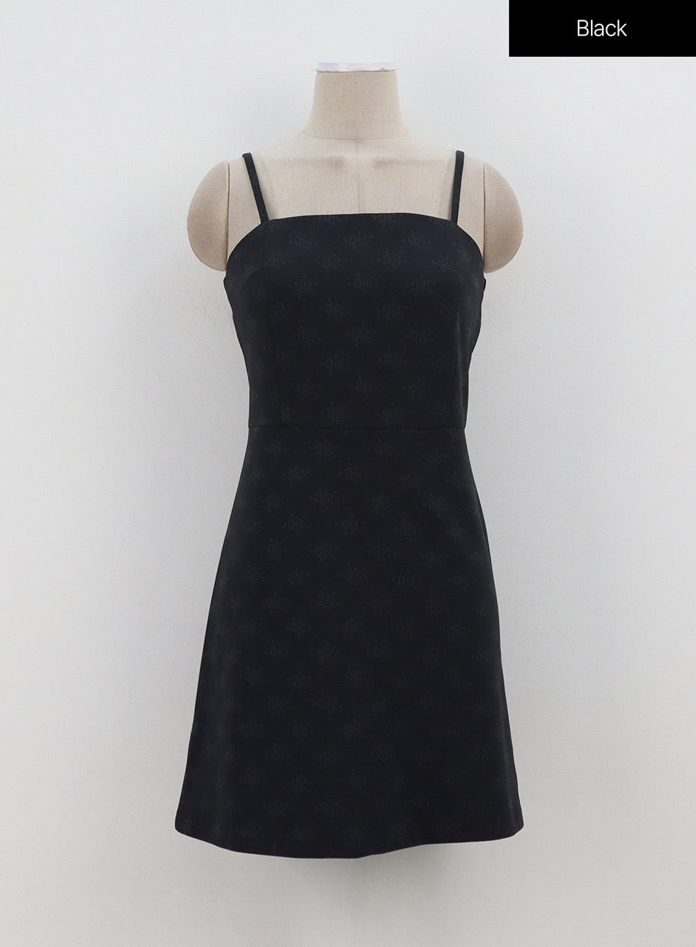 玫瑰印花迷你連衣裙 OA310