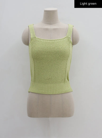 Basic Knitted Tank Top CU7