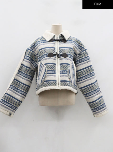 Shearing Crop Duffel Coat CN25