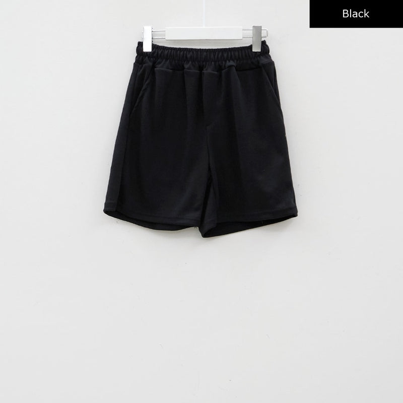 High-Waisted Sweat Shorts CJ13 - Lewkin