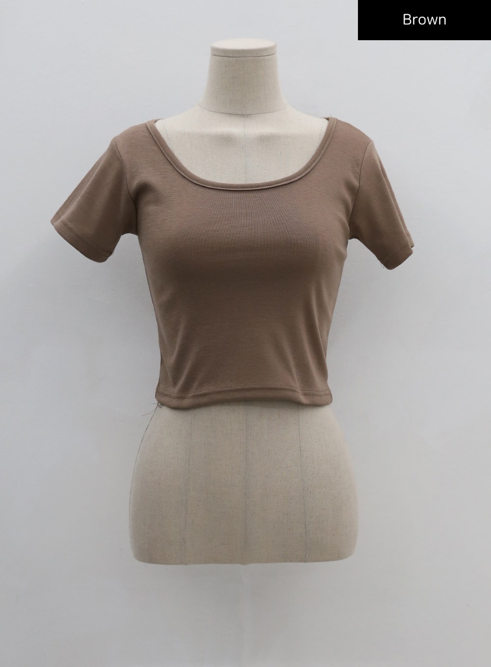 Basic Crop Top Short Sleeve T-Shirt CU28