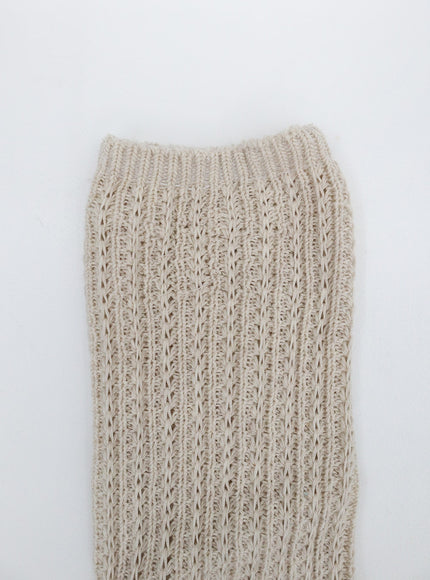 針織暖腿襪 BS19