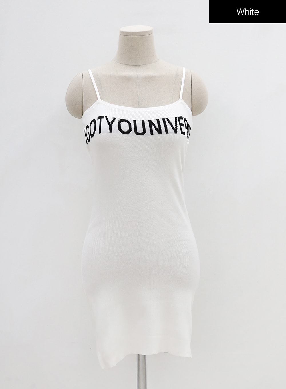 Universe Lettered Sleeveless Mini Dress IU20