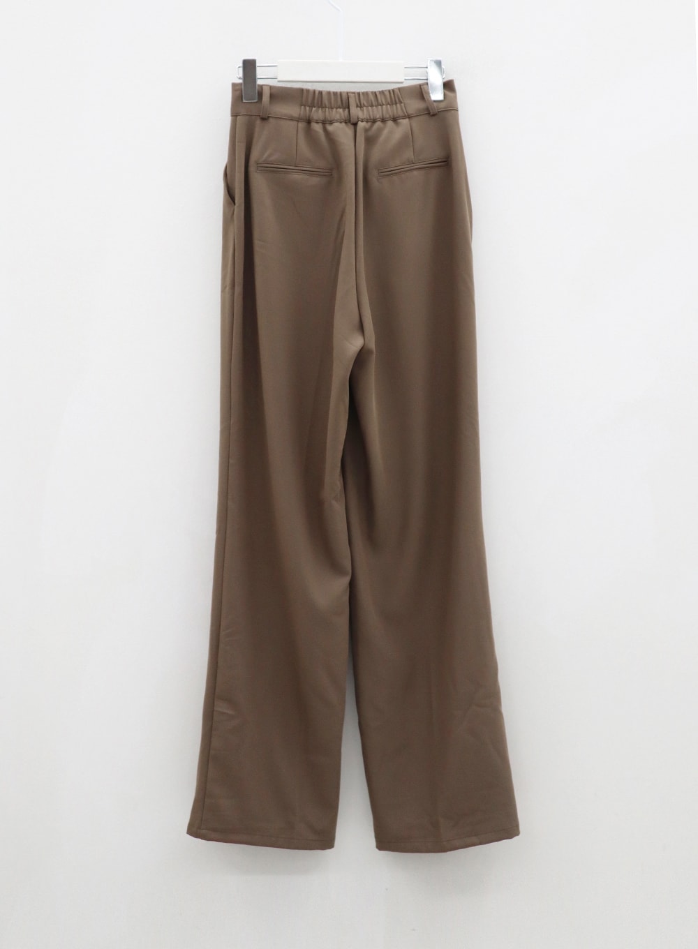Pintuck Wide Tailored Pants With 3 Versions Of Length CG24