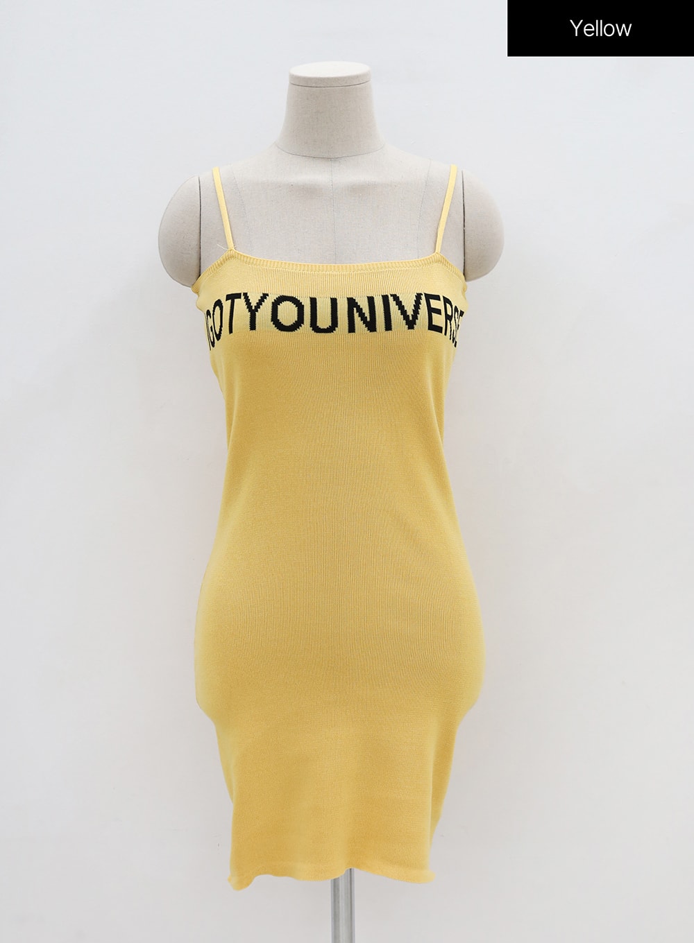 Universe Lettered Sleeveless Mini Dress IU20