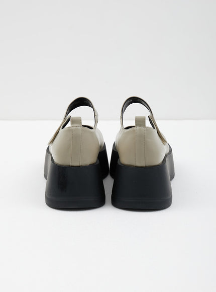 方頭厚底瑪麗珍 CJ317