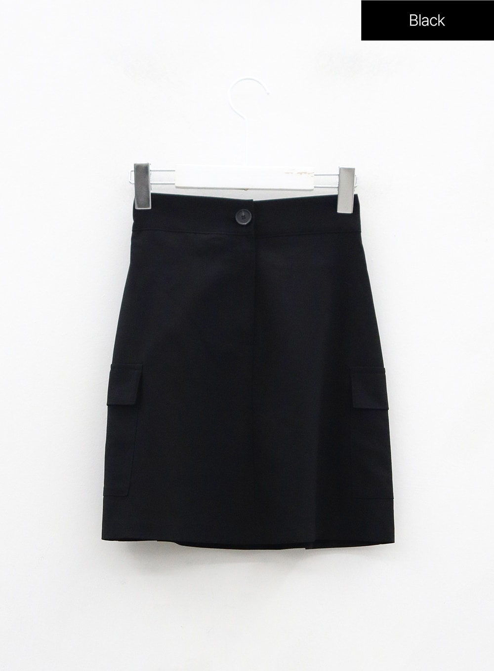 Simple Side Pocket Mini Skirt OO06