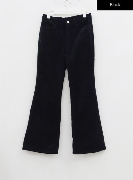 Corduroy Bootcut Pants CJ304