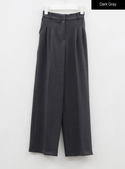 Wide Leg Tailored Pants OJ309