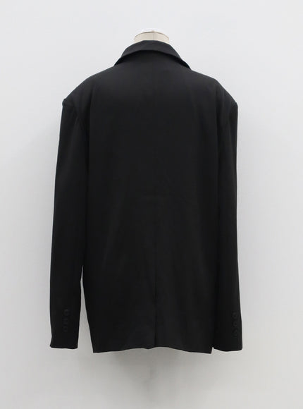 超大基本款夾克 CF306