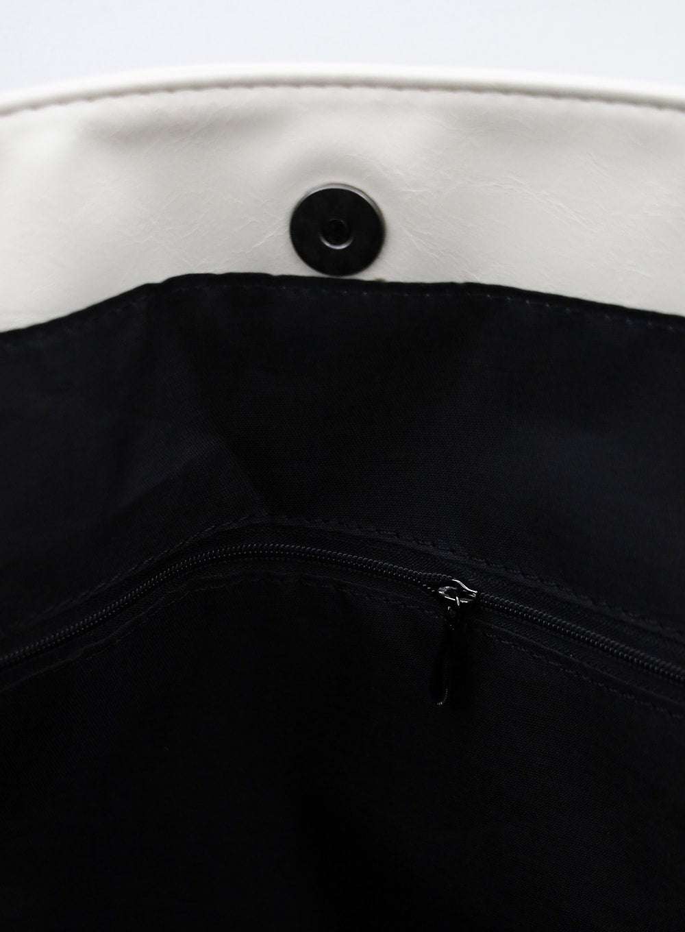 Inner Buttoned Stitch Detail Shoulder Bag OU19