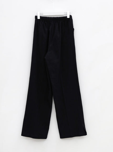 Slit Banded Pants OU12