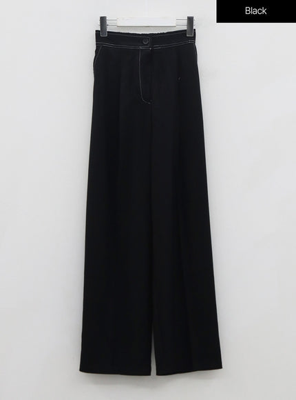High Waist Maxi Tailored Pants ON11