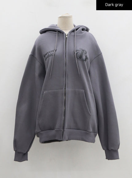 Graphic Zipper Hoodie Sweatshirt Unisex CD26