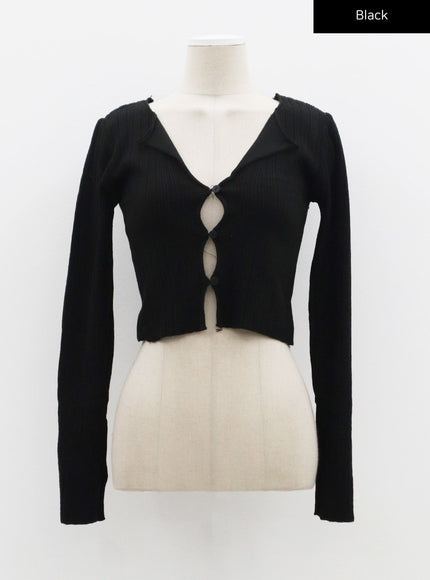 短款長袖開衫 CF317