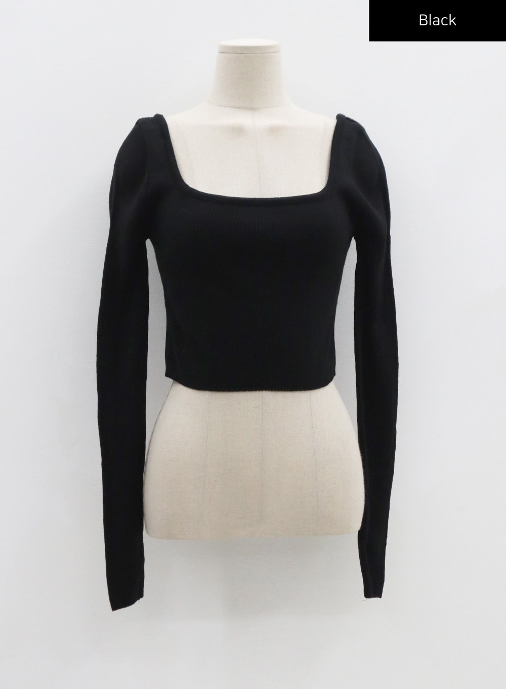 方形針織長袖T卹 CS20