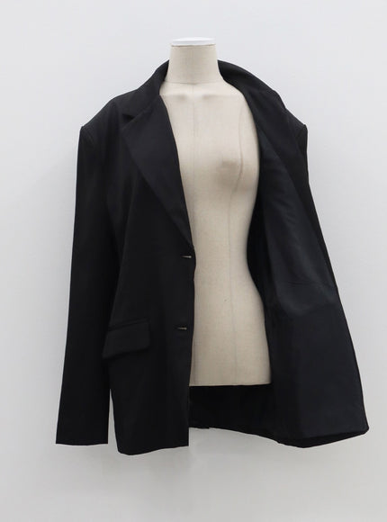 超大基本款夾克 CF306