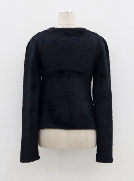 泰迪開衫抹胸迷你裙套裝CJ325