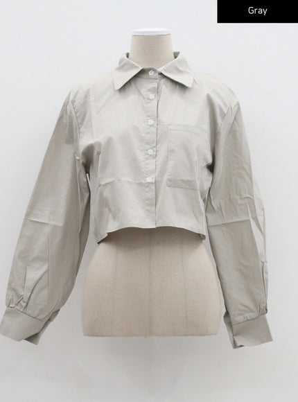 Cropped Basic Shirt CM303